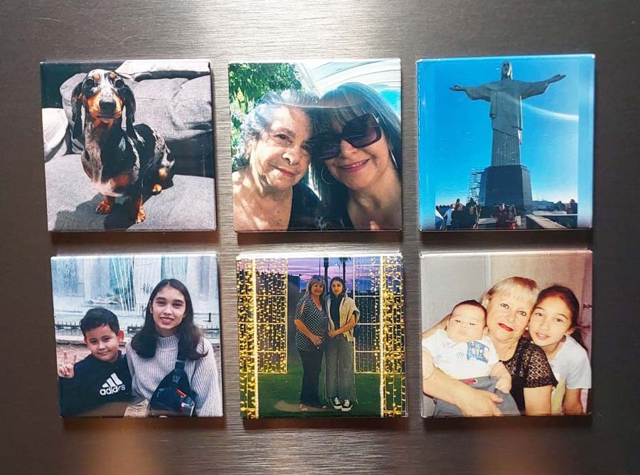 Imanes Fotográficos Premium (Pack 6 unid.)